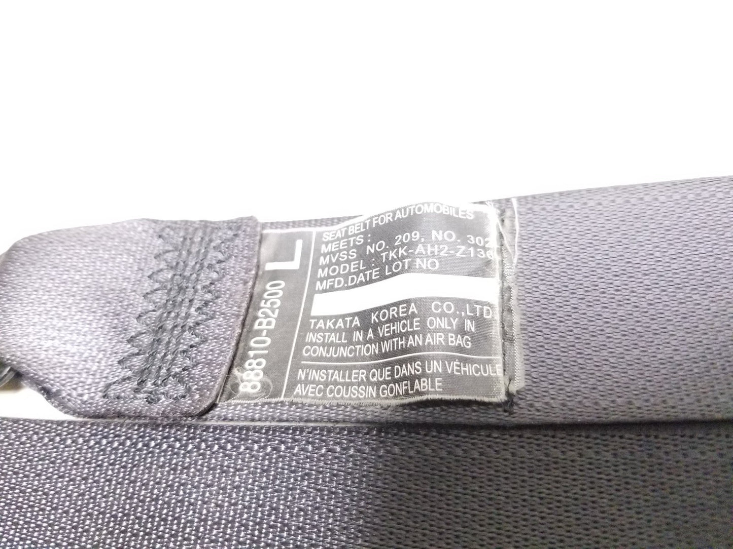 2014 - 2019 Kia Soul Seat Belt Retractor Set OEM
