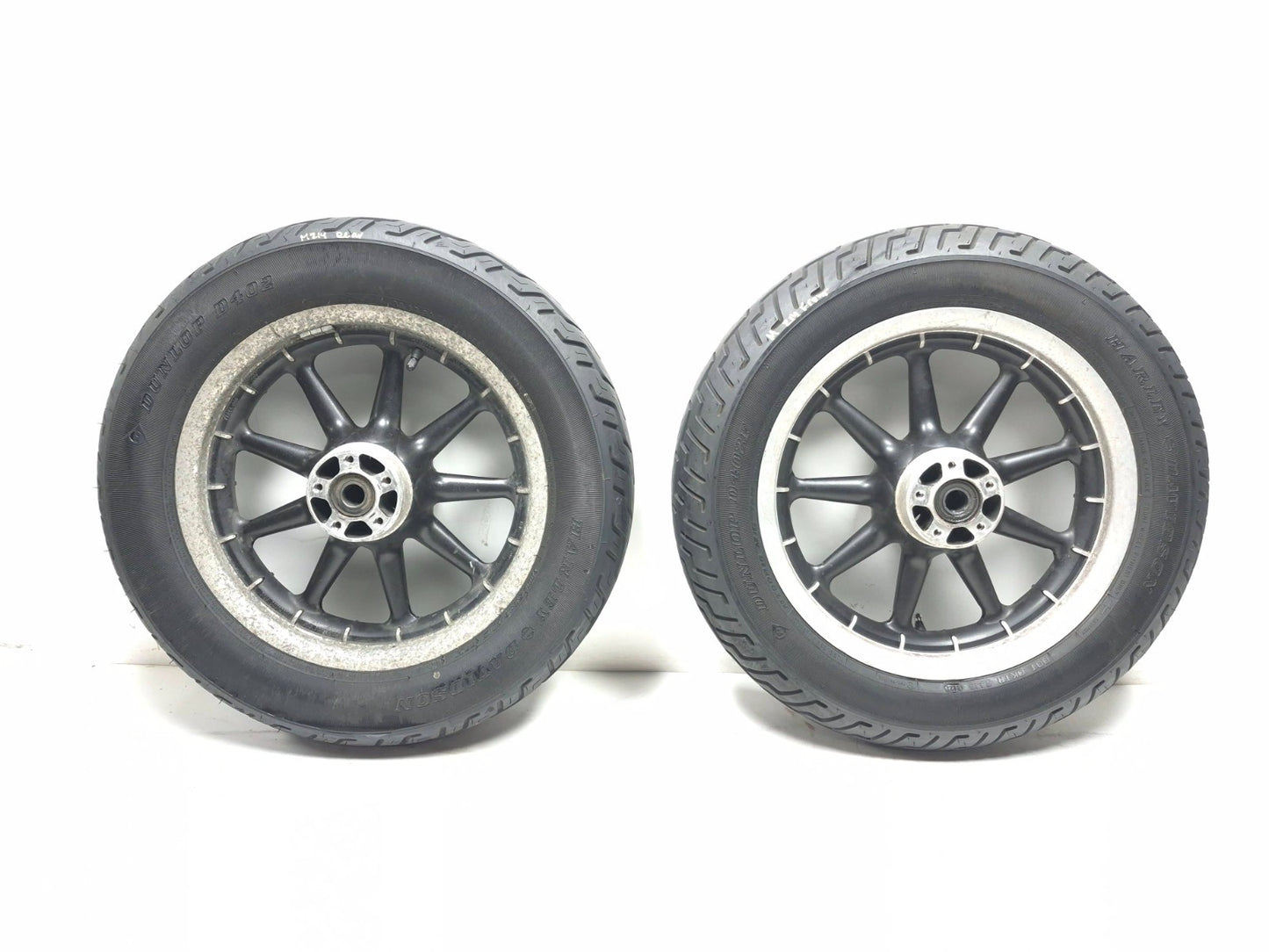 2002 - 2007 Harley-davidson Touring Electra Glide Front Rear Wheel Rim & Tire