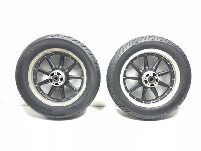 2002 - 2007 Harley-davidson Touring Electra Glide Front Rear Wheel Rim & Tire