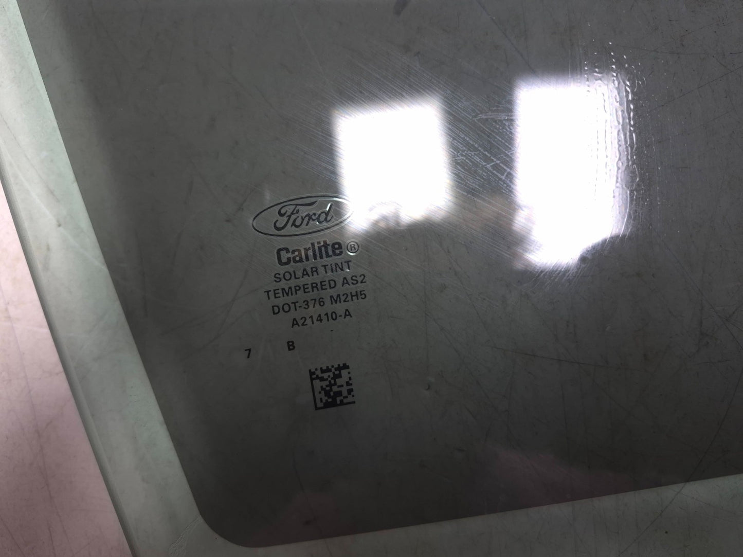 2017 Ford Focus St Front Door Window Glass Right Passenger Side OEM
