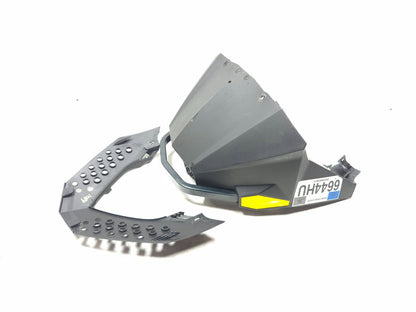 2010 Ski-doo Mxz 800r Front Bottom Pan W/ Pan Cap Pair OEM