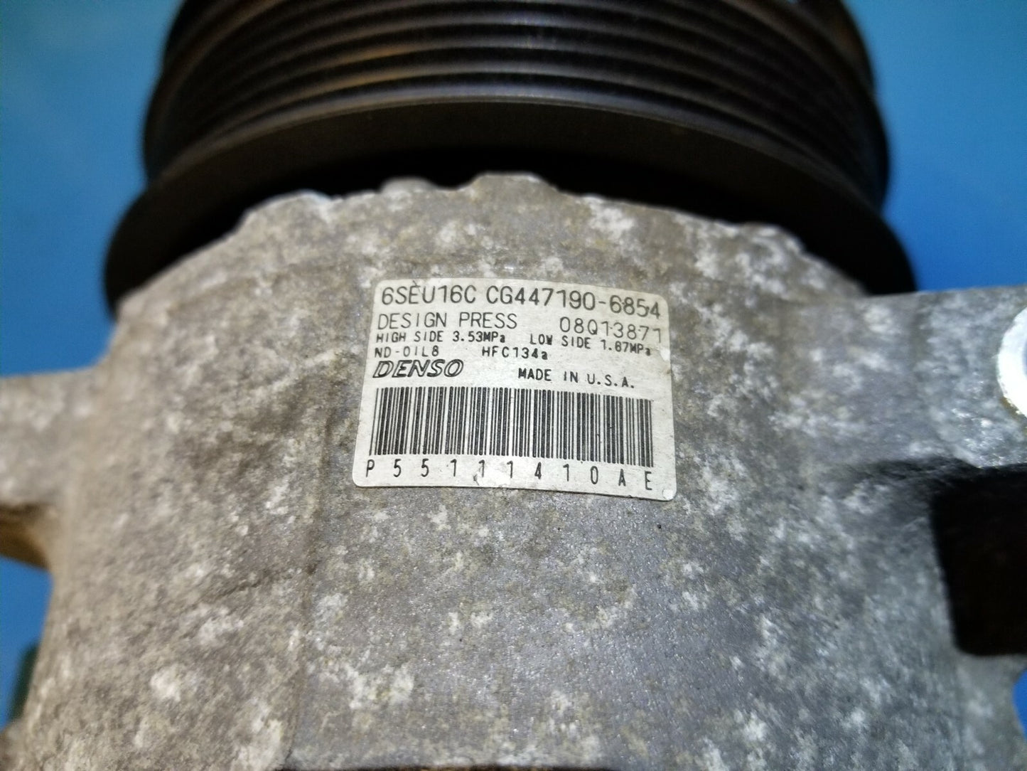 11 12 13 14 Dodge Avenger AC A/c Compressor OEM