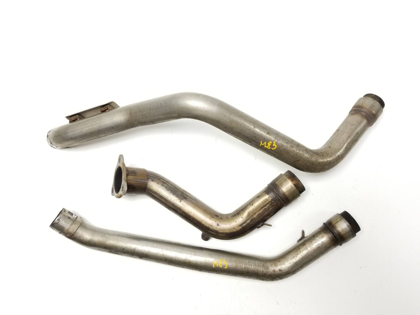 2002 Aprilia Rst 1000 Futura Middle Exhaust Pipe 3 Pcs OEM