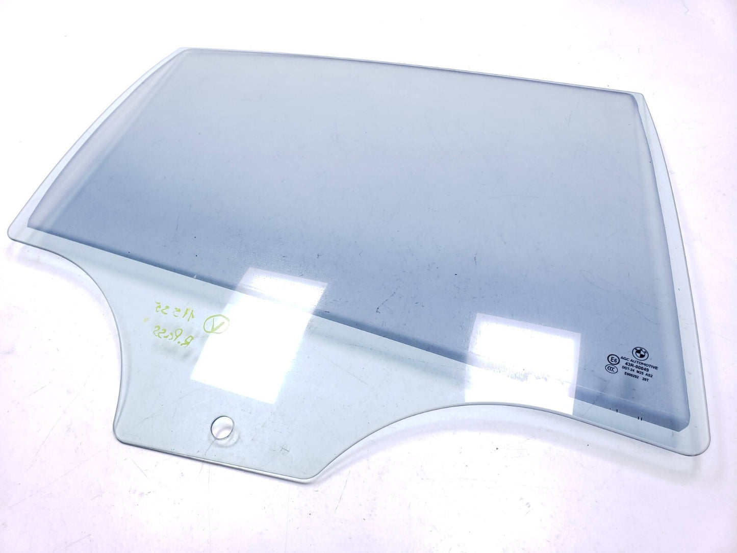 09 10 11 12 13 BMW 535xi Door Window Glass Rear Right Passenger Side OEM