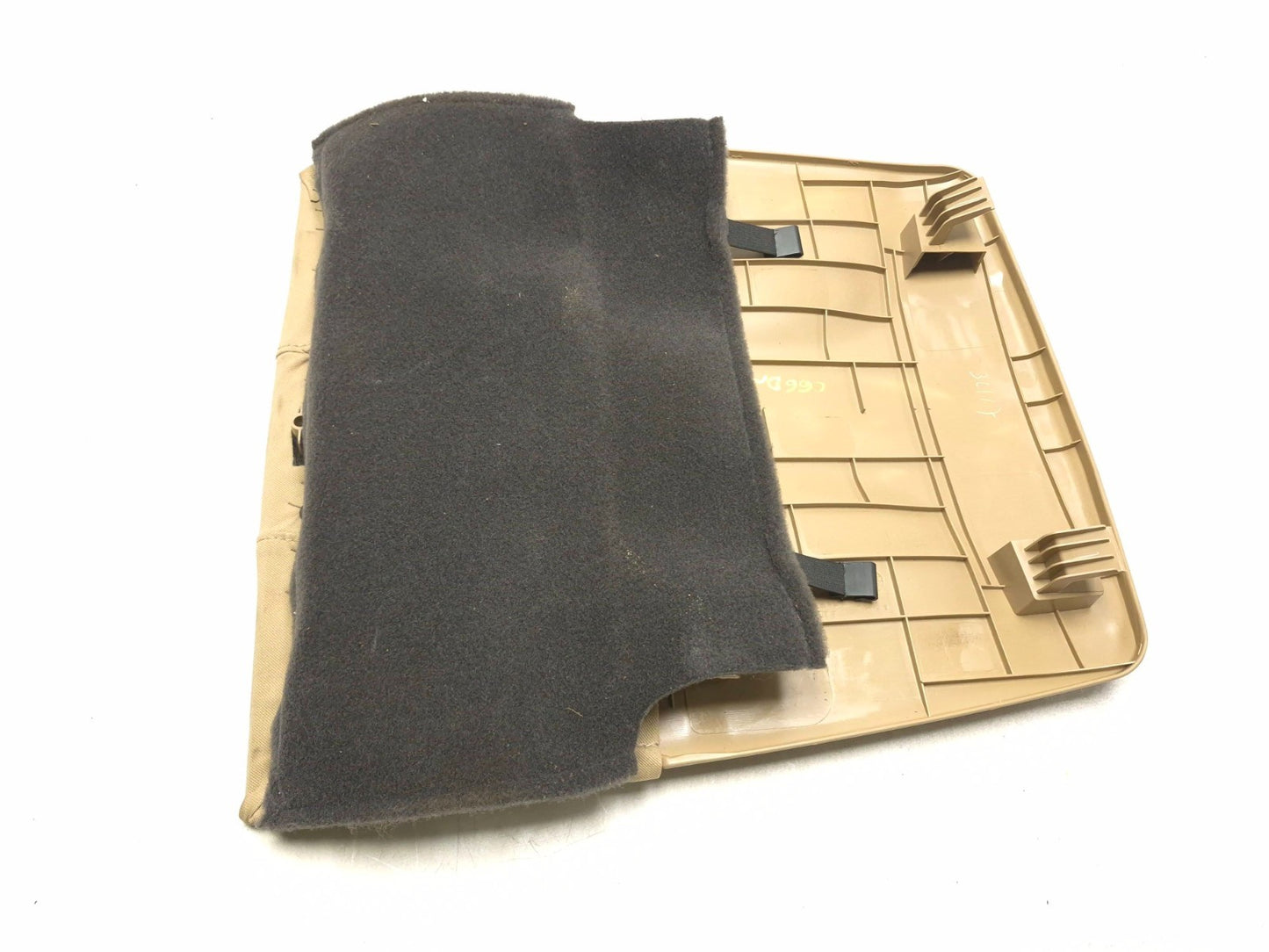 2012 Hyundai Sonata Front Driver Seat Back Rear Panel Cover OEM