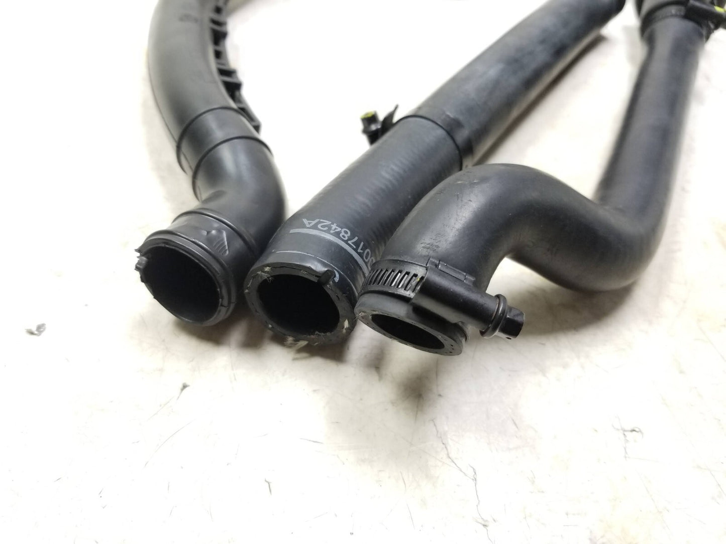21-24 Ducati Supersport 950 950s Air Water Hose Pipe 3pcs OEM 6k Miles