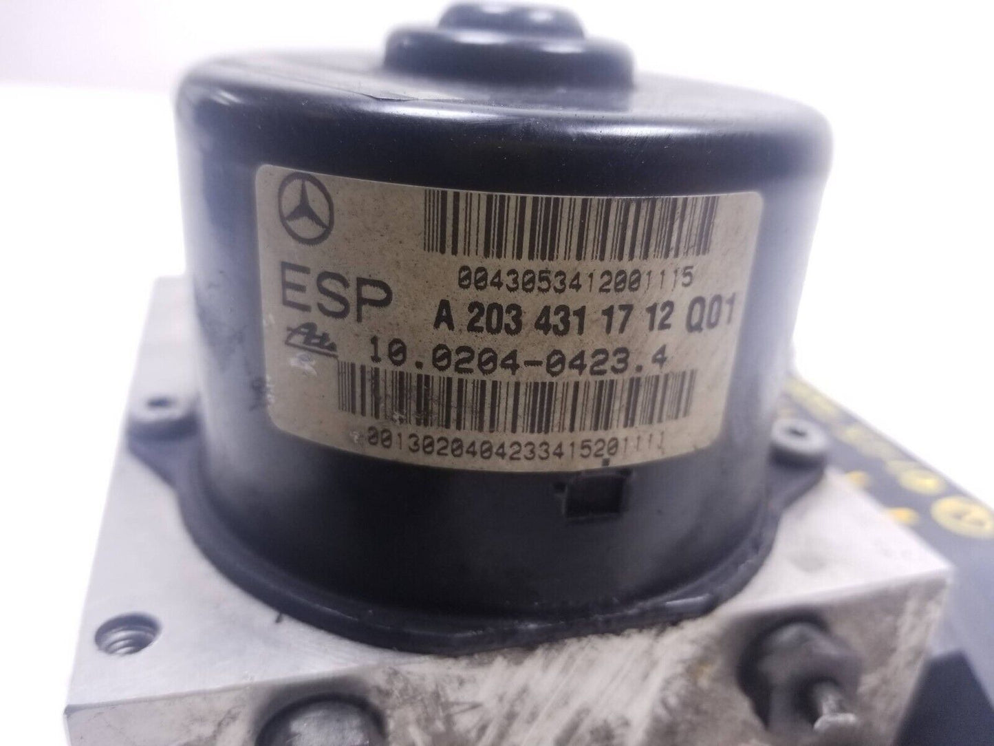 01 - 05 Mercedes-benz W203 C230 ABS Anti Lock Brake Pump A2034311712 OEM