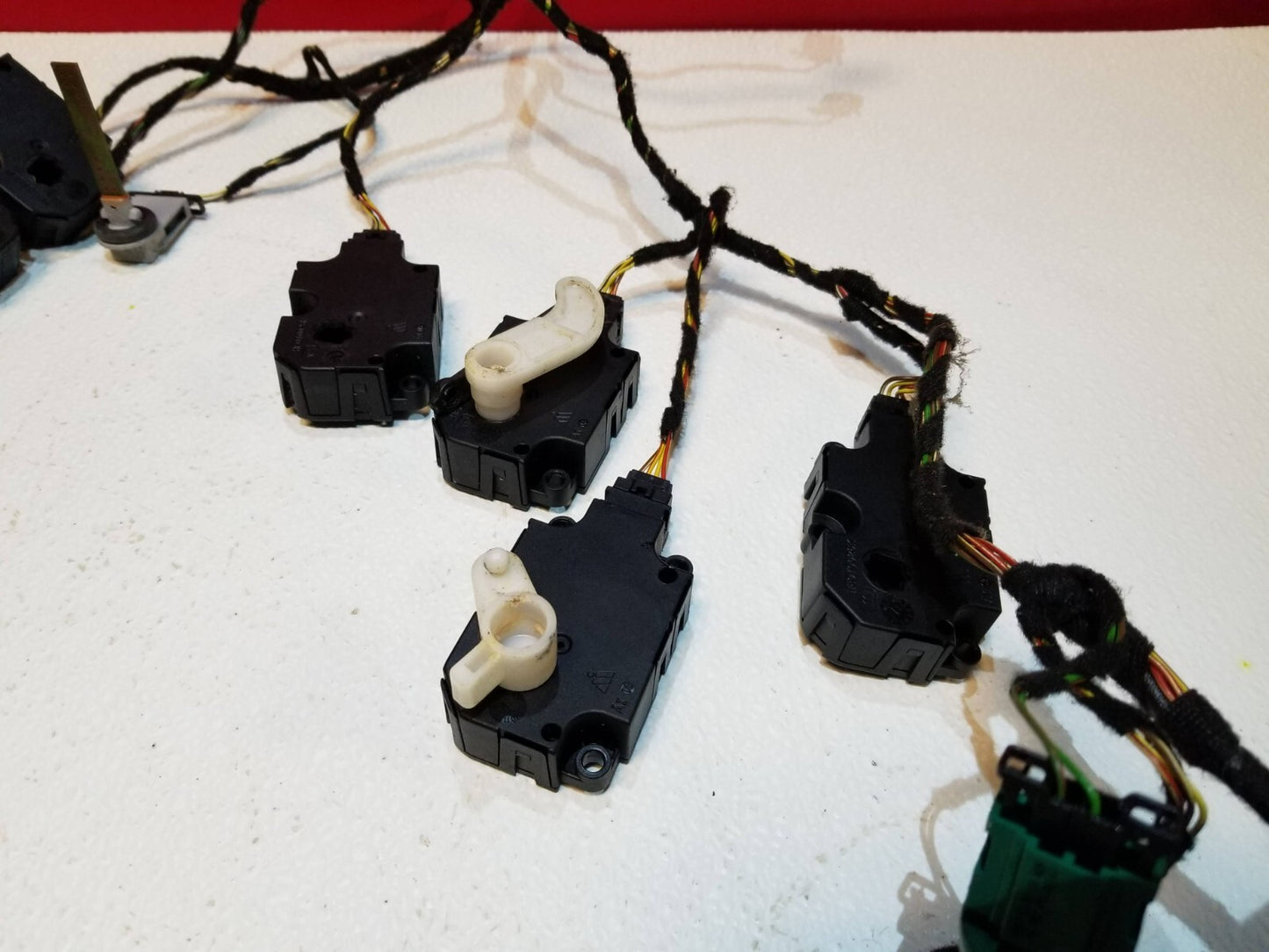 2014 Audi A6 AC Heat Door Blend Actuator W/ Wire Harness OEM