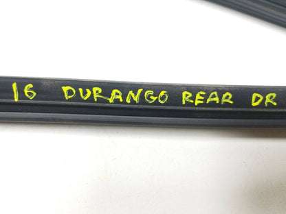 11 - 22 Dodge Durango Door Window Belt Seal Rear Driver Side Left OEM
