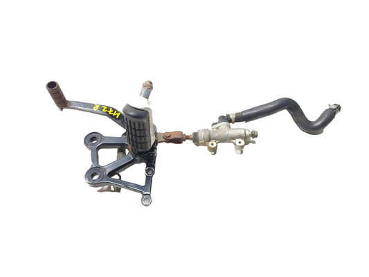 1987 1988 Honda Cbr1000f Hurricane Front Right Foot Peg W/ Brake Pedal OEM