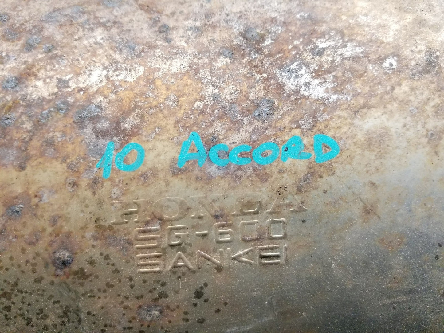 2010 Honda Accord Exhaust Muffler OEM