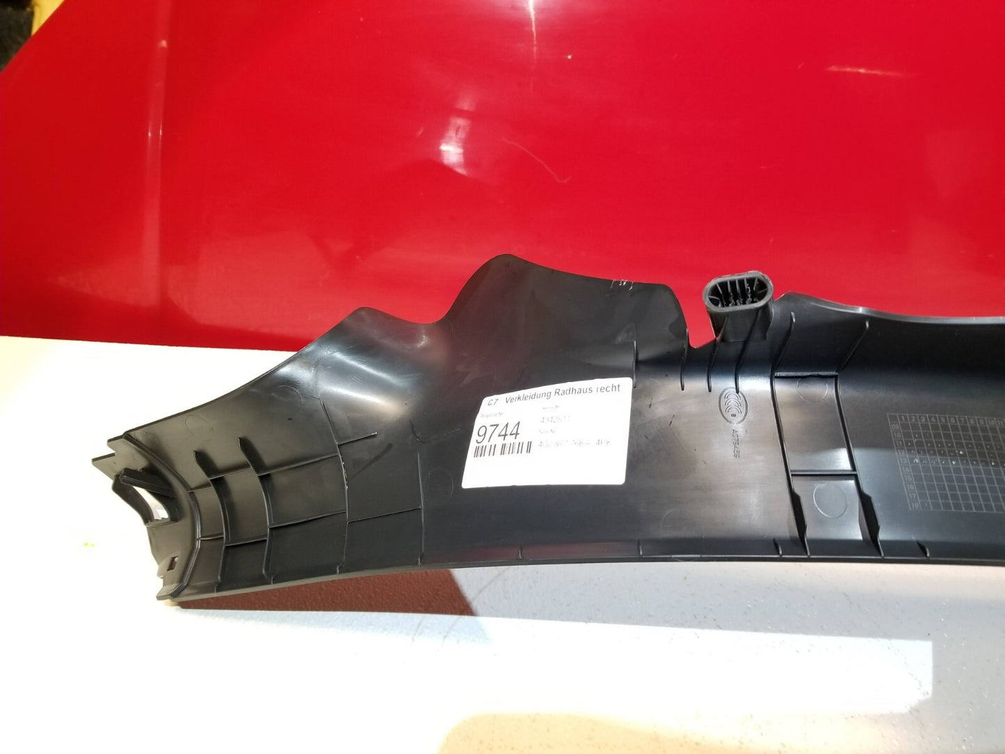 12 13 14 15 Audi A6 Rear Right Pass Side Door Sill Scuff Plate Trim Cover OEM