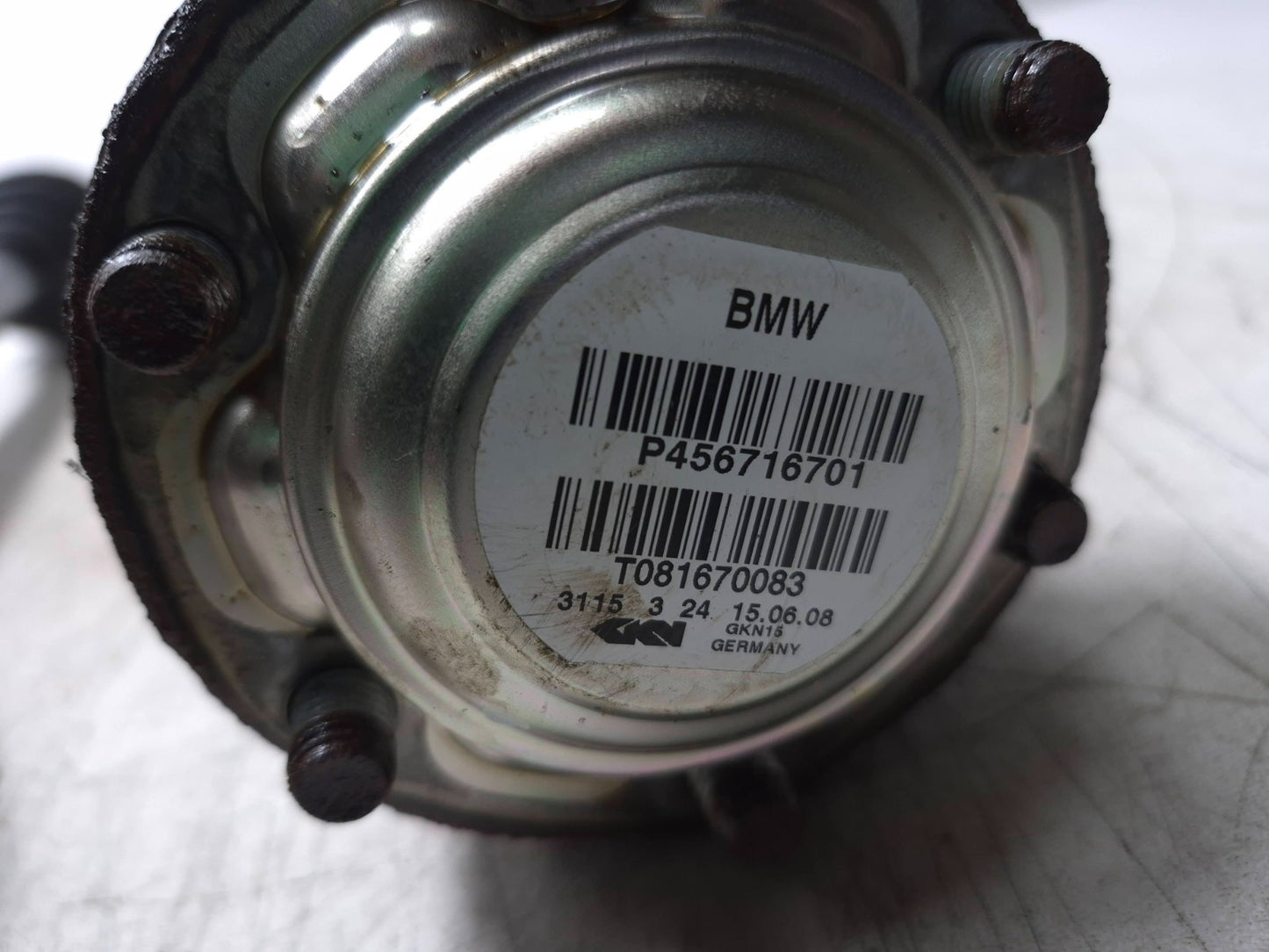 2008 BMW X6 E71 Rear Axle Shaft Left & Right  OEM