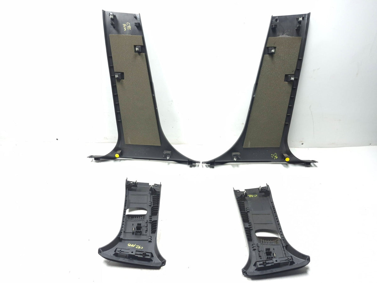 2013 Ford Focus St Center B Pillar Trim Lower & Upper 4 Pcs Cm51-a24582 OEM