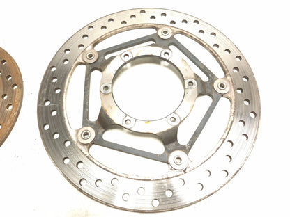 2013 Honda Cbr250 Brake Disc Rotor Front & Rear OEM