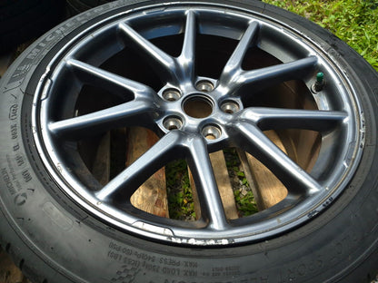 2019 Tesla Model 3 Wheel Rim W/tire Michelin 235/45/r18 18x8.5j 5.8/32 4 Pcs OEM
