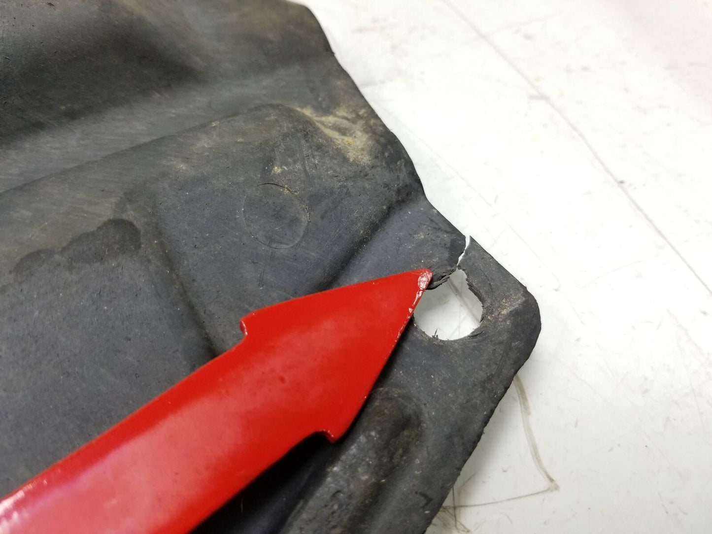 08-15 Nissan Rogue Front Lower Engine Under Cover Guard Splash Shield OEM ✅