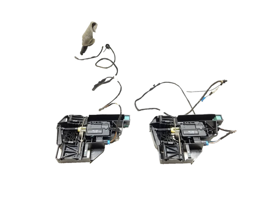 10-16 Mercedes W212 E350 Rear Seat Headrest Adjuster Motor Restrain 2pcs OEM