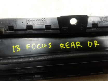 12 - 18 Ford Focus Rear Door Pillar Trim Molding Driver Side Left OEM