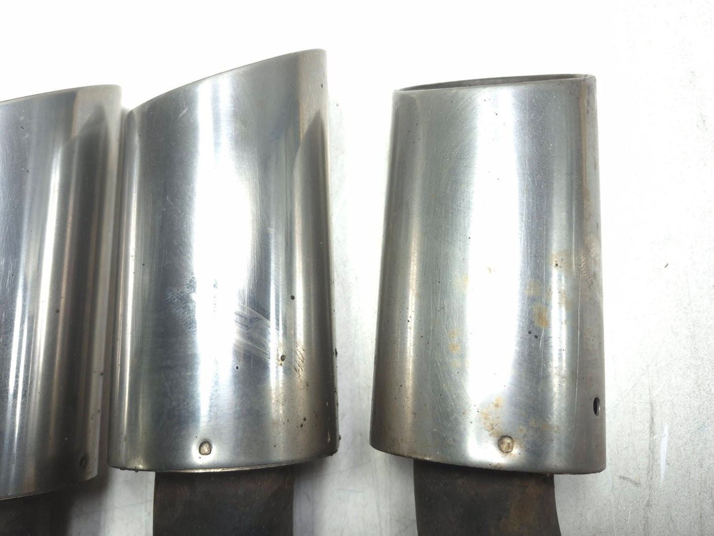 2008 Acura Tl Type-s Rear Exhaust Pipe Muffler Tip 4 Pcs OEM