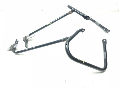 2004 Harley Davidson Touring Electra Glide Saddlebag Guard Bracket Pair OEM