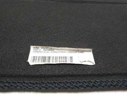 2019 Chevrolet Camaro Rear Compartment Floor Panel Trim OEM