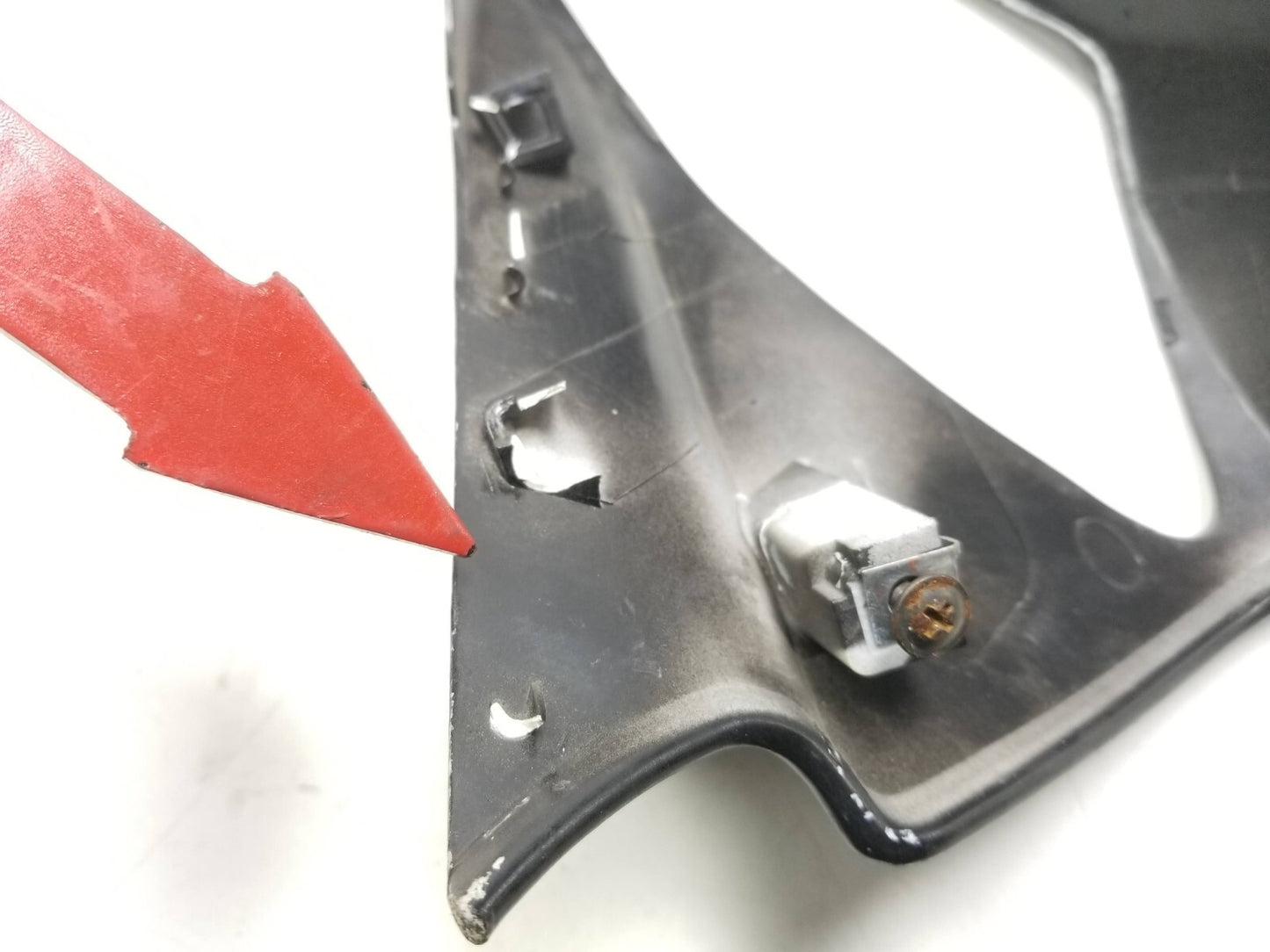 2008 - 2016 2012 Yamaha Yzfr6 R6 Side Fairing 4pcs OEM *has Broken Tab*