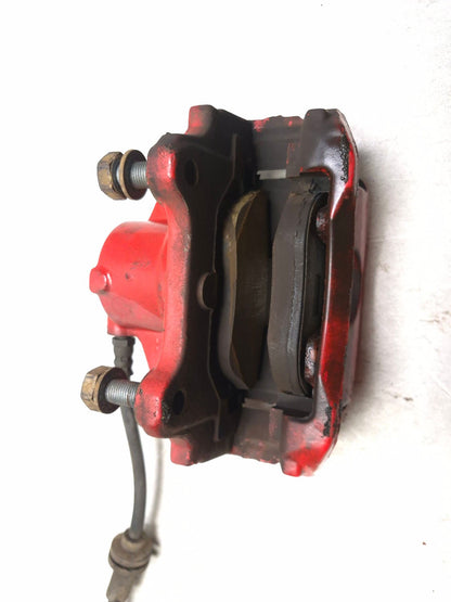 2013 Fiat 500 Turbo Front Brake Caliper Red OEM