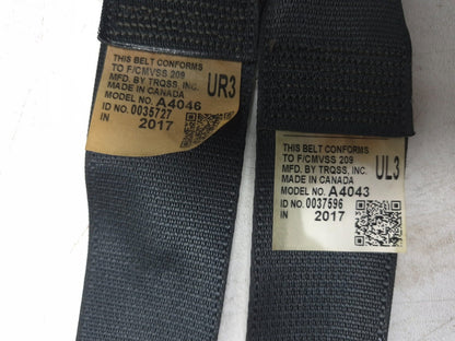 2017 Toyota Highlander 3rd Row Rear Seat Belt Retractor Lh & Rh OEM