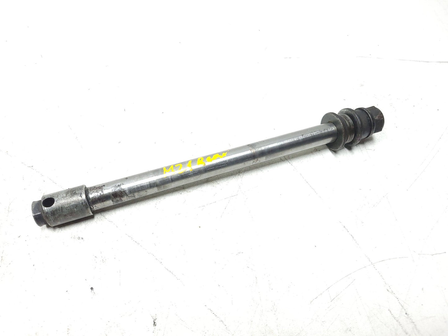 1984 - 1987 Honda Gl1200 Goldwing Wheel Axle Front & Rear W/ Pivot Bolt OEM