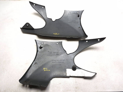 2001 Suzuki Gsx 750f Katana Right & Left Lower Belly Fairing Cover Pair OEM