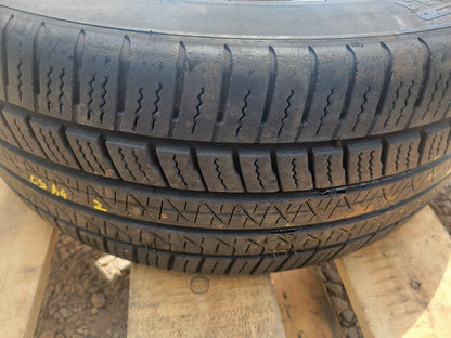 06-09 Audi A4 Wheel Rim W/ Tire Pirelli P Zero 245/45r17 Pair Two OEM