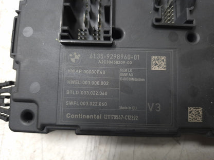 2013 BMW 328i F30 Rear Body Control Module OEM