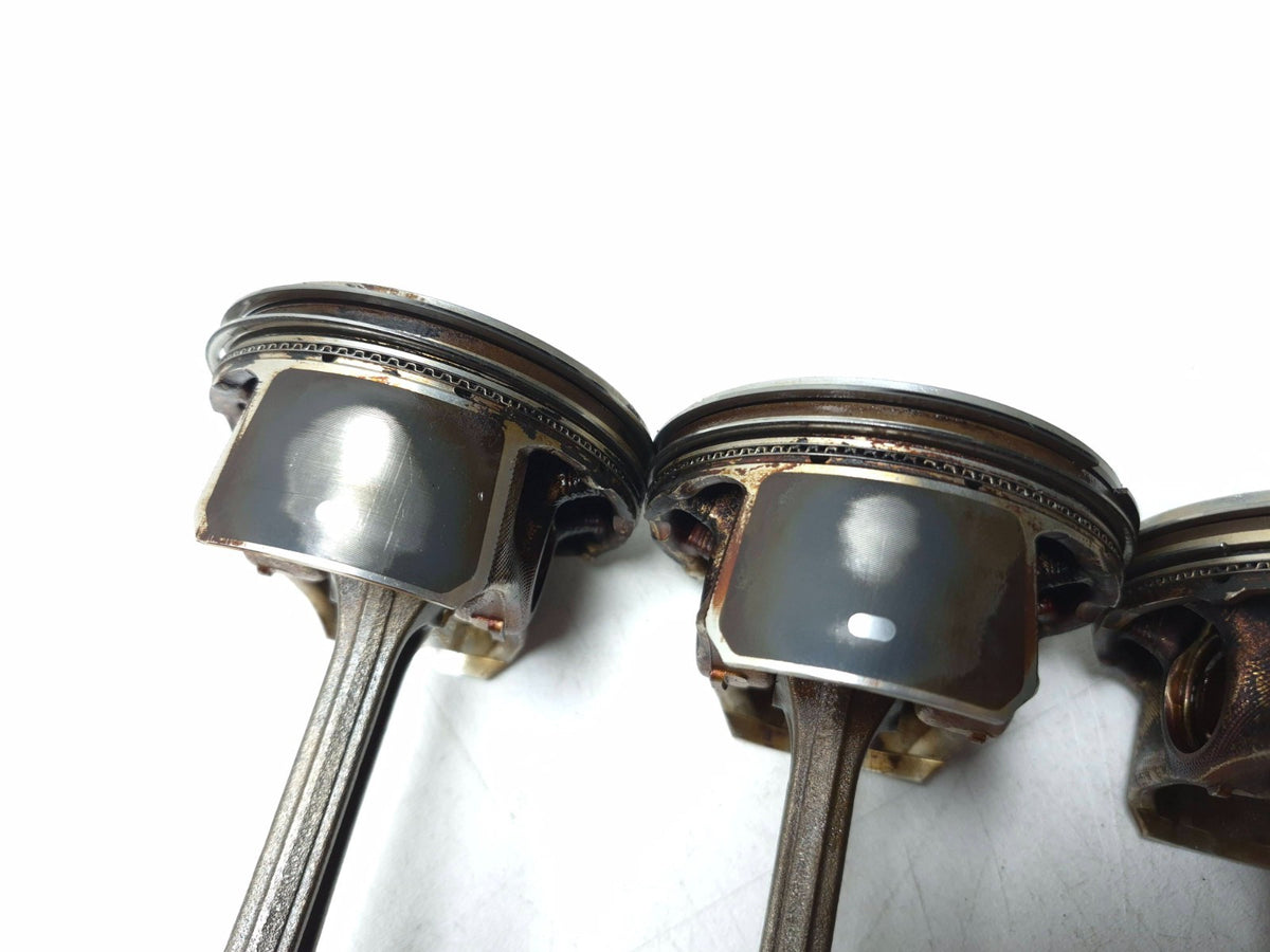 2014 Mazda 3 2.0l Engine Connecting Rod W/ Piston 4 Pcs OEM