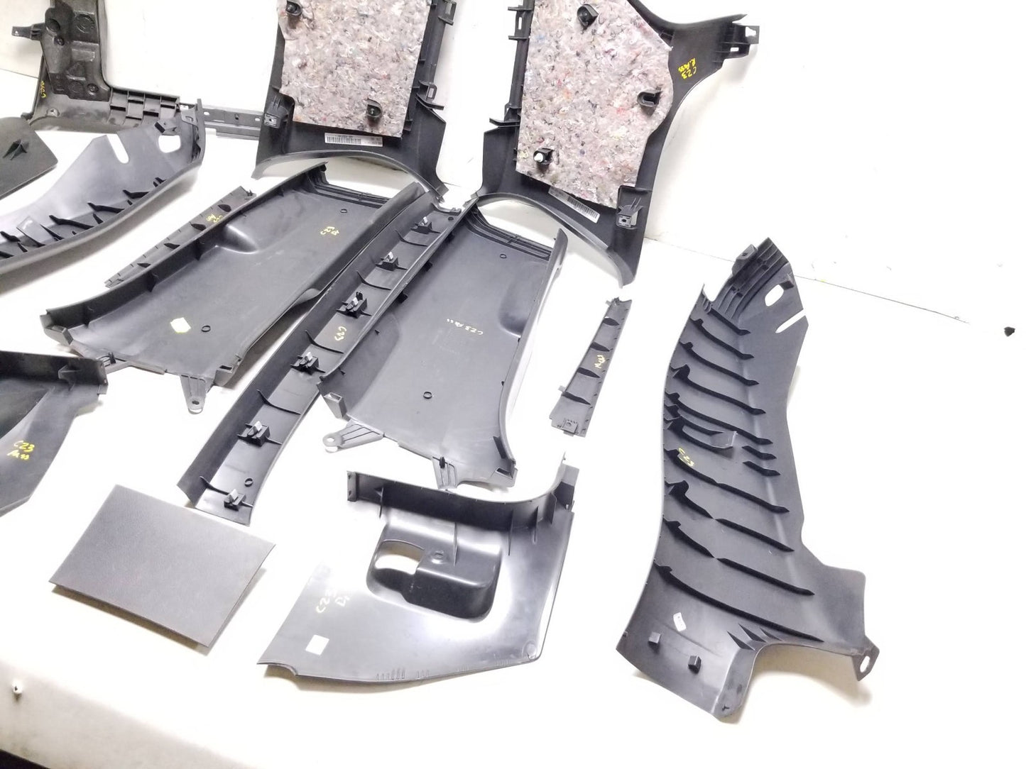 2010 - 2014 VW Golf GTI B C Pillar Panel Cover Trim Set OEM