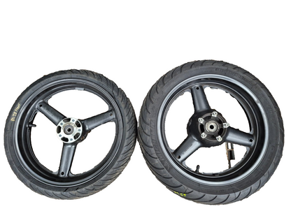 2001 Suzuki Gsx 750f Katana  Rear & Front Wheel W/ Tire Pair R 17 OEM