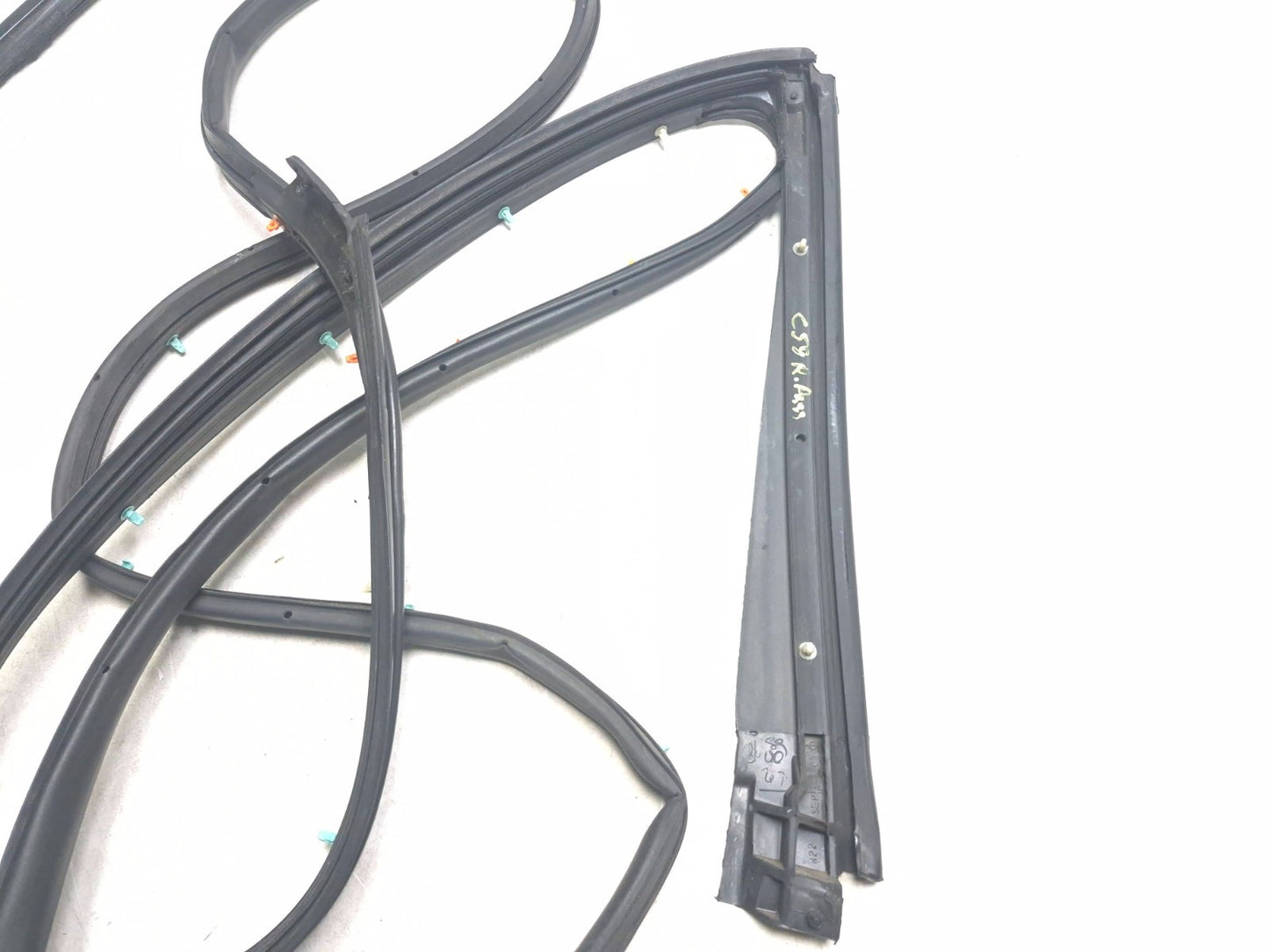 2008 Acura Tl Rear Door Weatherstrip Seal Passenger Side Right Set OEM