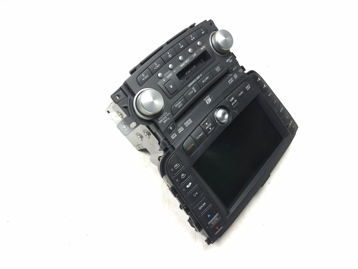 2008 Acura Tl Type-s Radio Receiver W/ Display Screen A/c Control OEM