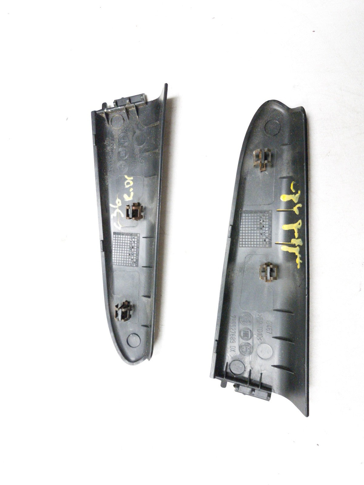 2014 Fiat 500l Rear Door Cover Molding Trim Panel Left & Right OEM