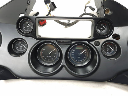 2008-2013 Harley Electra Glide Inner Batwing Fairing Complete Assembly 6 Gauges