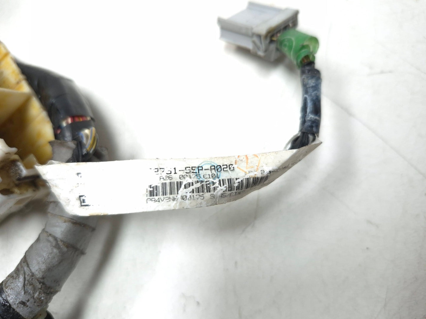 2008 Acura Tl Front Door Wire Harness Left Driver Side OEM