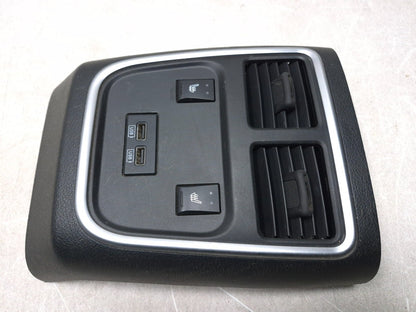 2018 Chrysler 300 Limited AWD Center Console End Cap Trim Cover W/ Air Vent OEM