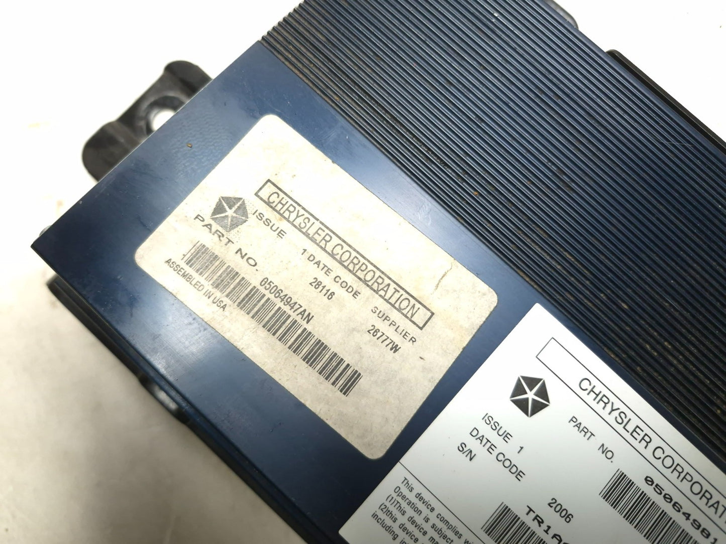 2017 Dodge Journey Audio Amplifier & Bracket OEM