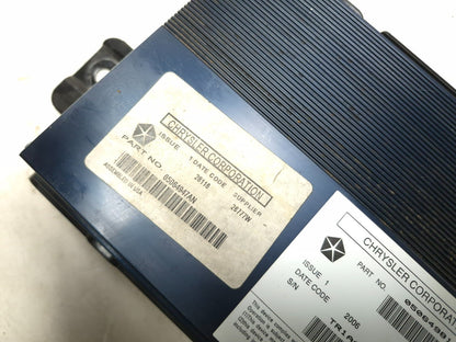 2017 Dodge Journey Audio Amplifier & Bracket OEM