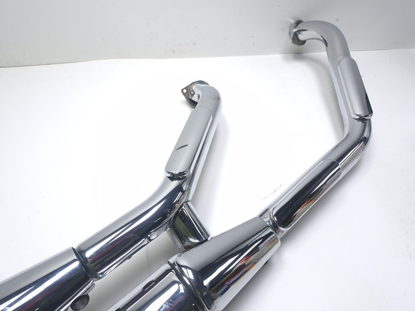 2005 Suzuki C50 Boulevard Exhaust Header Muffler & Bracket Pair OEM