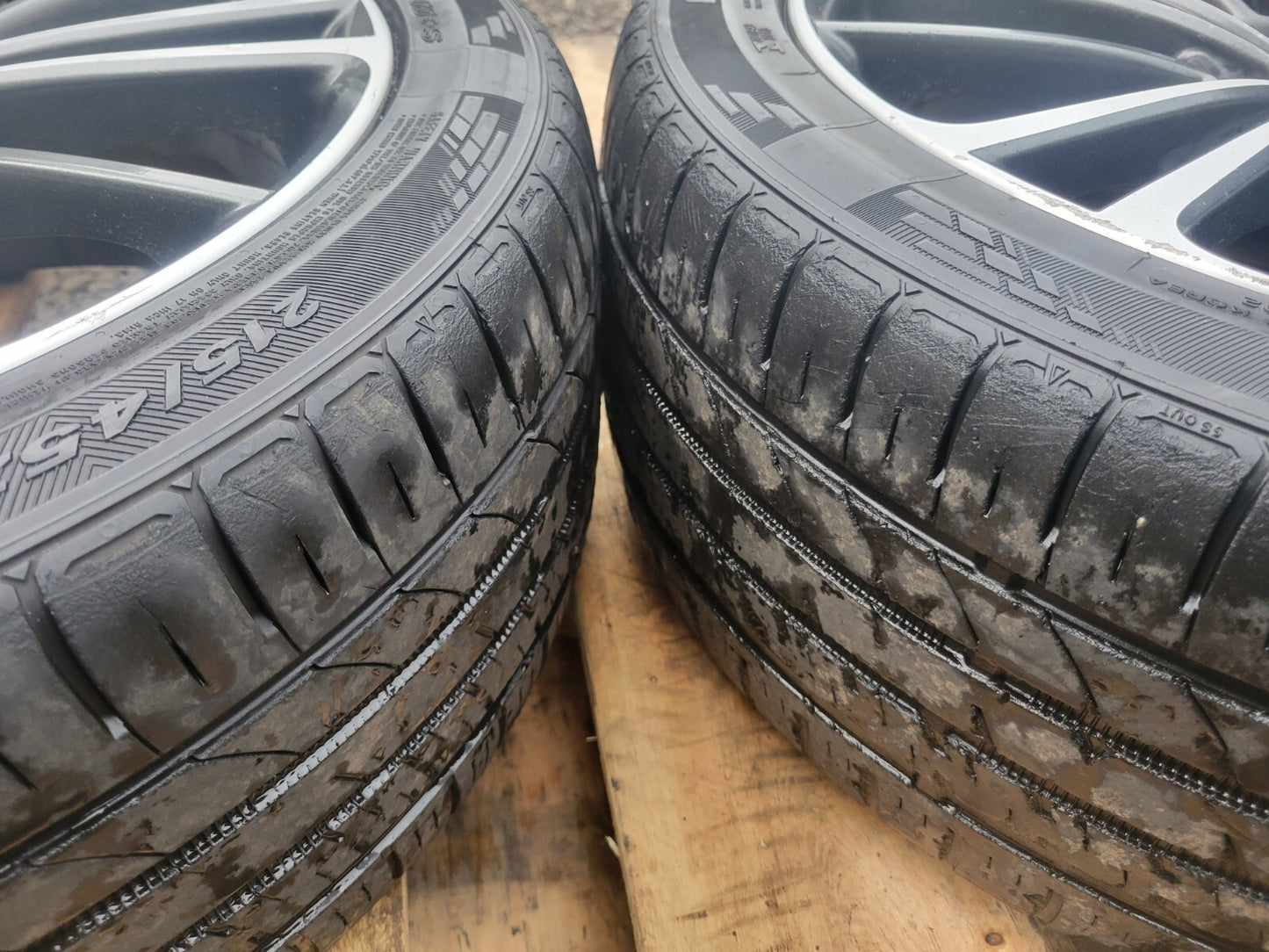 2013-2016 Scion Fr-s Wheel Rim W/ Tire Nexen 215/45zr17 Pair OEM