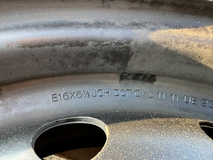 2012 Hyundai Sonata Steel Wheel Rim W/ Tire Good Year 205/55r16 10/32" 2pcs OEM