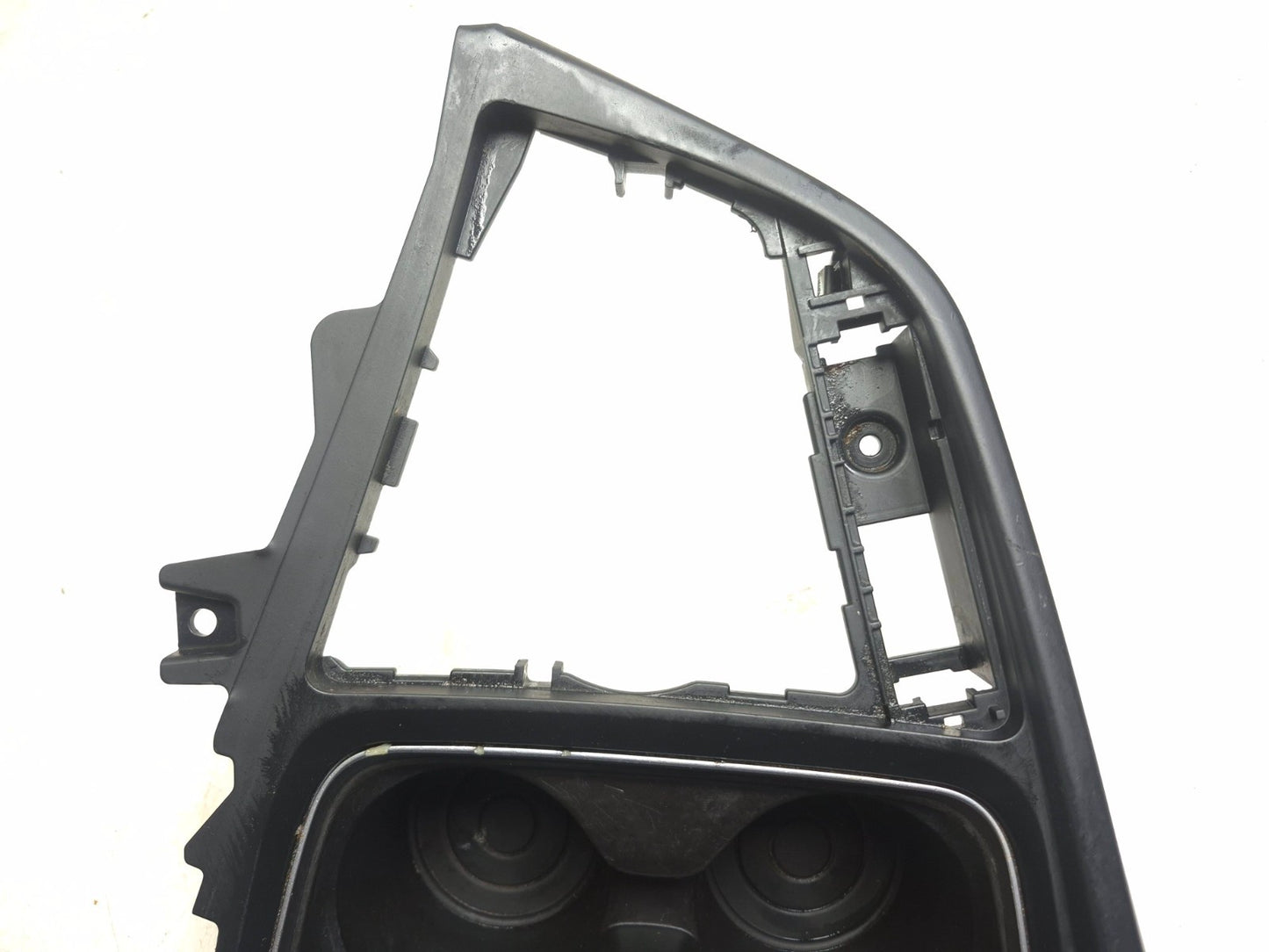 2013 BMW 328i F30 Front Center Console Trim Cover Cup Holder  OEM