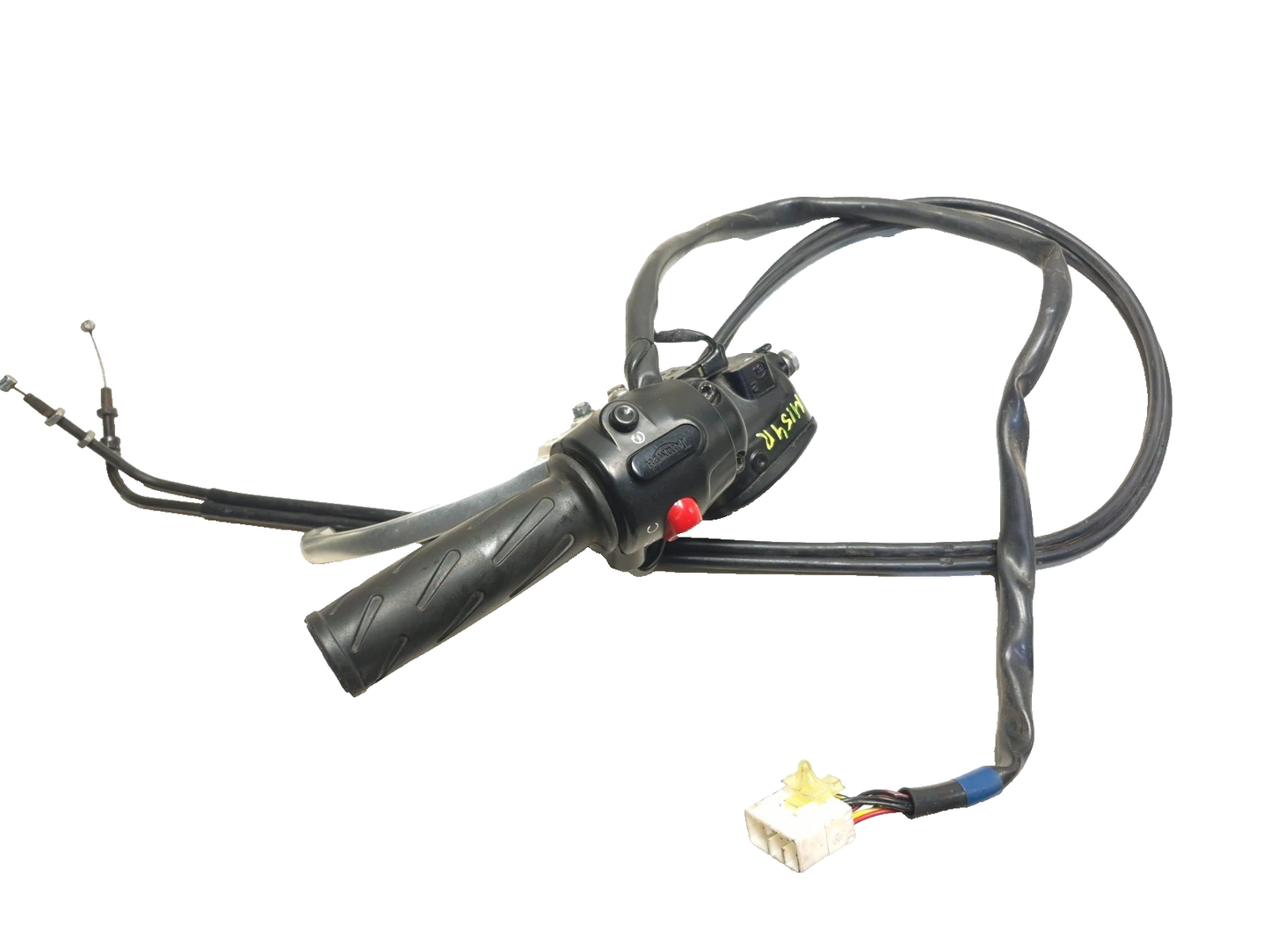 2014 Triumph America Brake Master Cylinder & Right Switch W/throttle Grip OEM