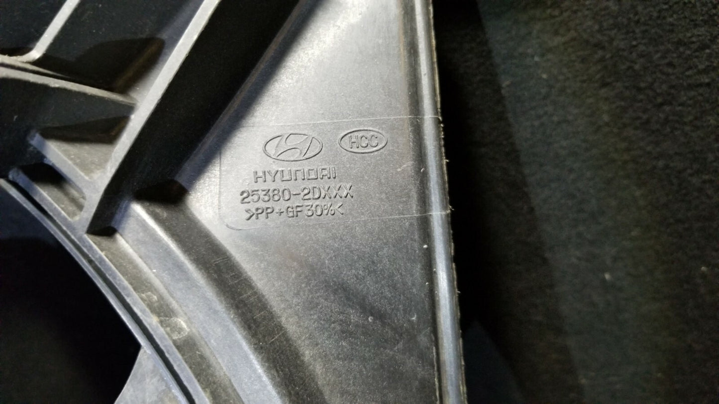 2006 Hyundai Elantra Condenser Cooling Fan OEM